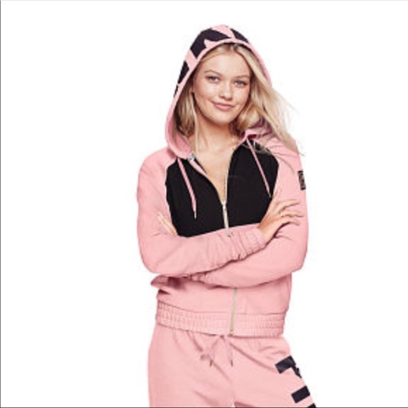 PINK perfect full zip hoodie - Picture 2 of 2