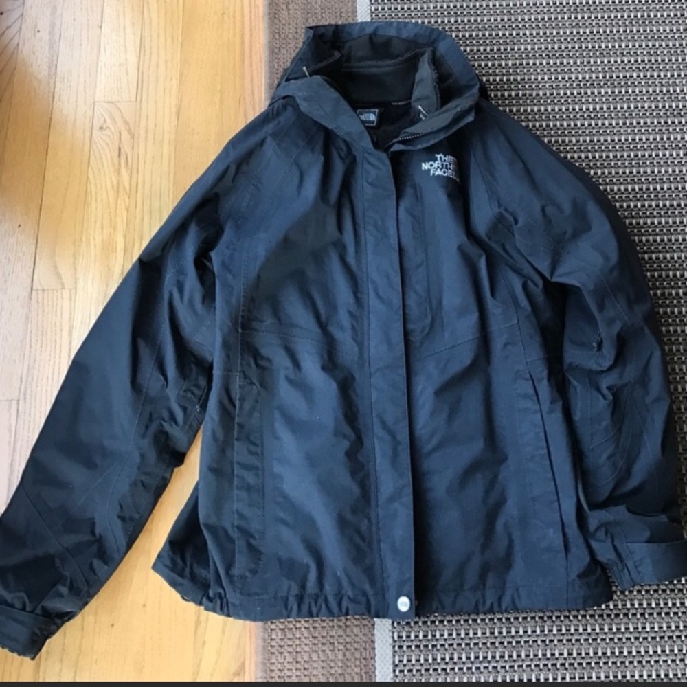 2 piece north face jacket set
