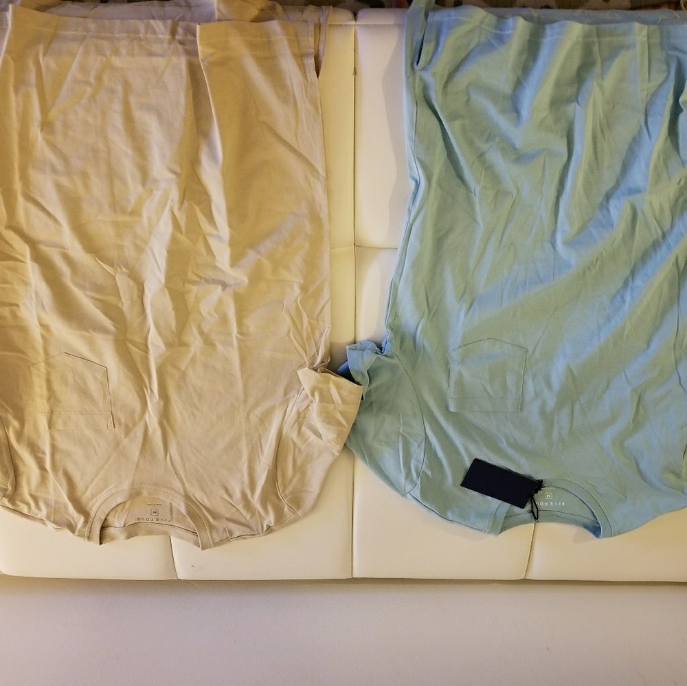 2 Five Four Pocket Tees Men's M