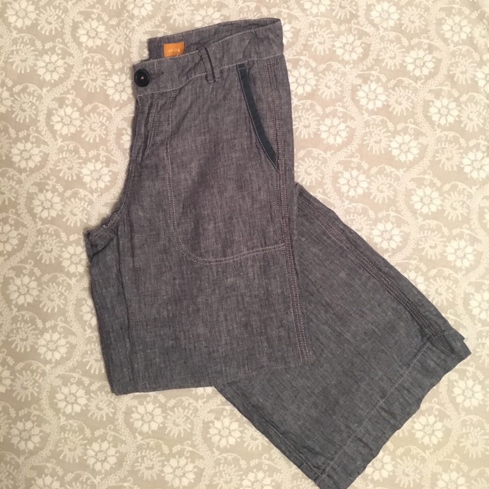 Wide Leg Linen Pant