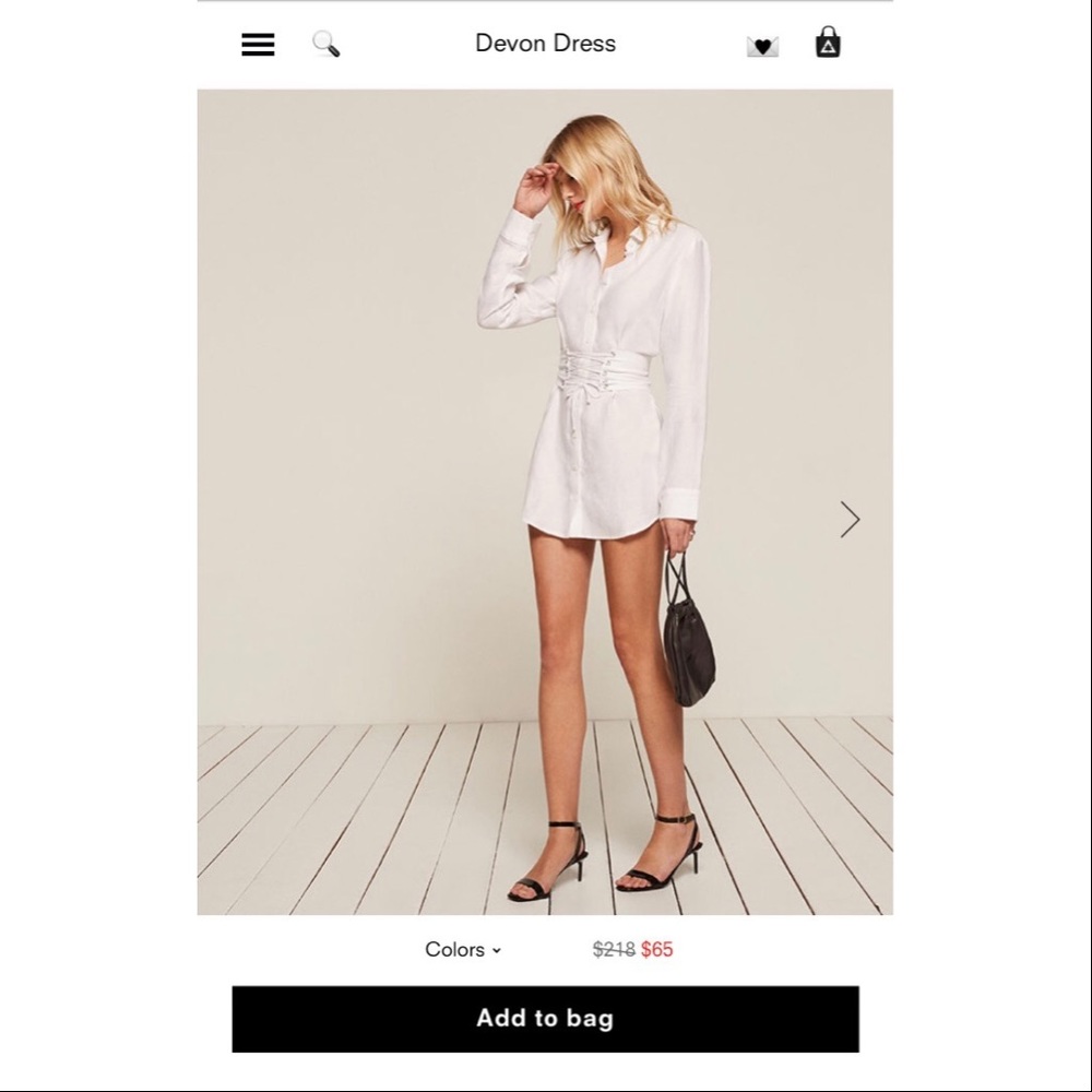 ISO Reformation Devon Dress