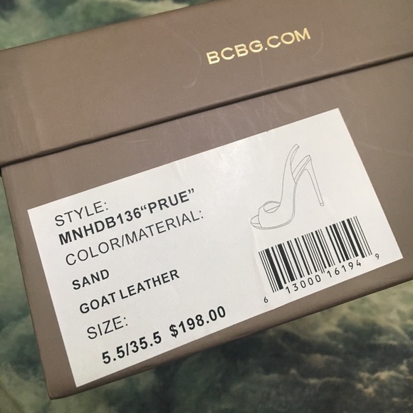 BRAND NEW GOAT LEATHER ROSE GOLD HEELS - Picture 6 of 6