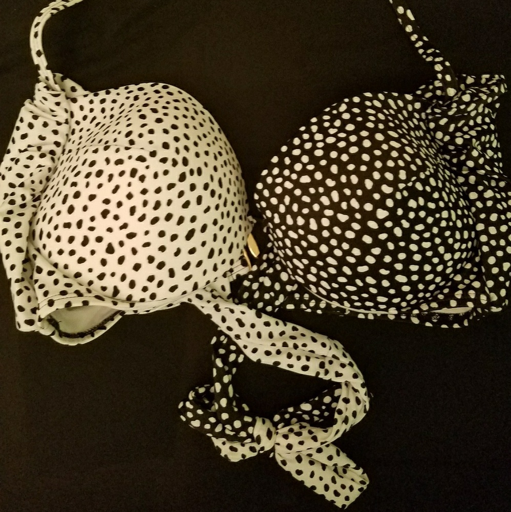 Victoria's Secret wrap bikini top, 36D