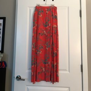 Floral Billabong maxi skirt