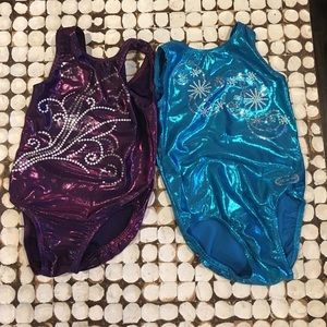 Girls youthM zone leotard lot