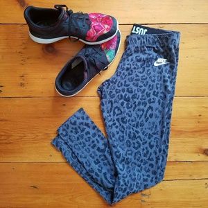 NIKE Leopard Print Workout Leggings!