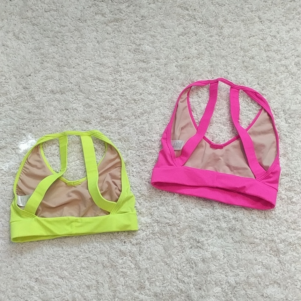 Neon bra tops