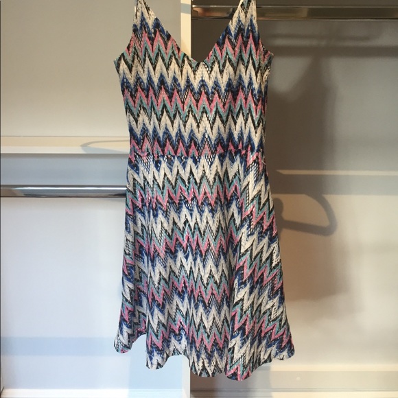 Aqua mini dress - Picture 1 of 2