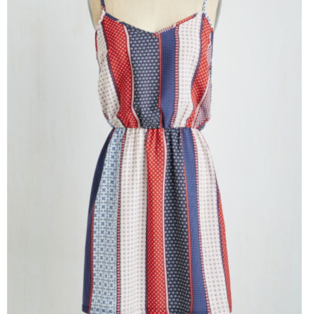 Red White and Blue Dress