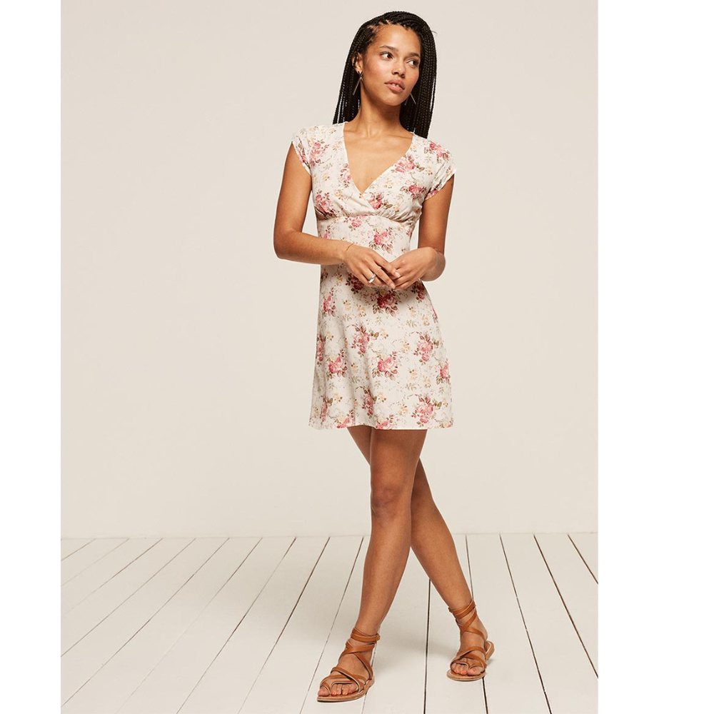 Reformation Atlas Dress, Doily, Sz 4