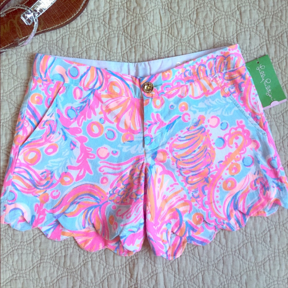 Lilly Pulitzer Pink Pout Buttercup Short NWT 💕