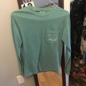 Sea foam Ivory Ella Long Sleeve