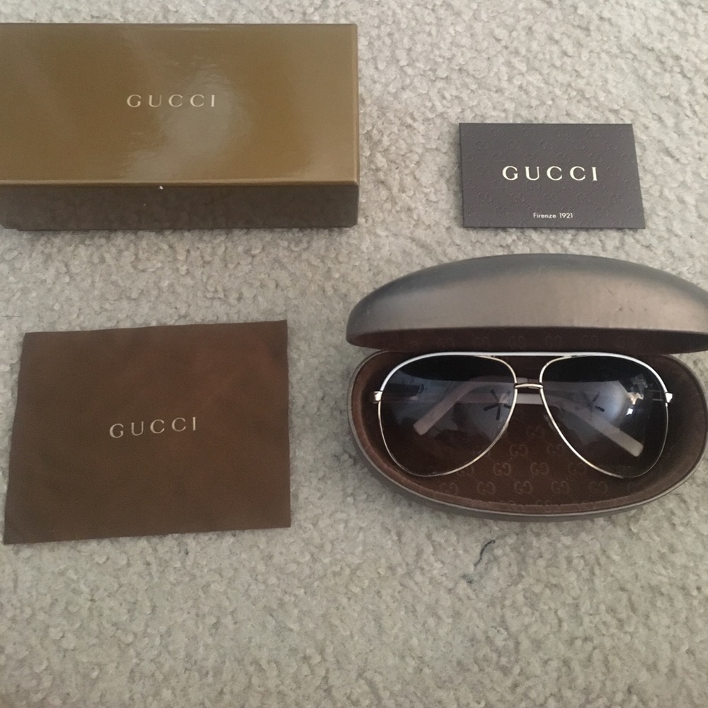Gucci aviator sunglasses