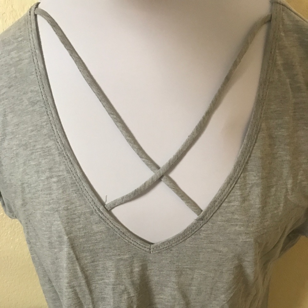 Cross body shirt
