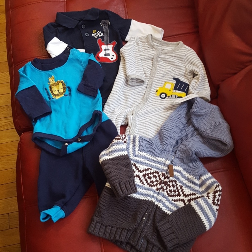 Baby boy bundle 0-3m Carters Gymboree