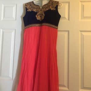 Indian anakrali dress