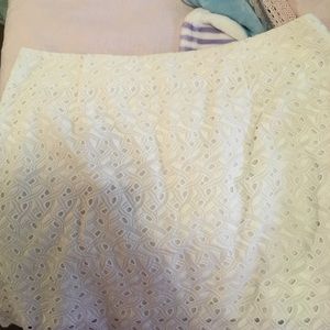 Lilly Pulitzer Lace Skirt