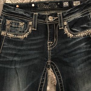 Girls size 12 Miss Me Jeans