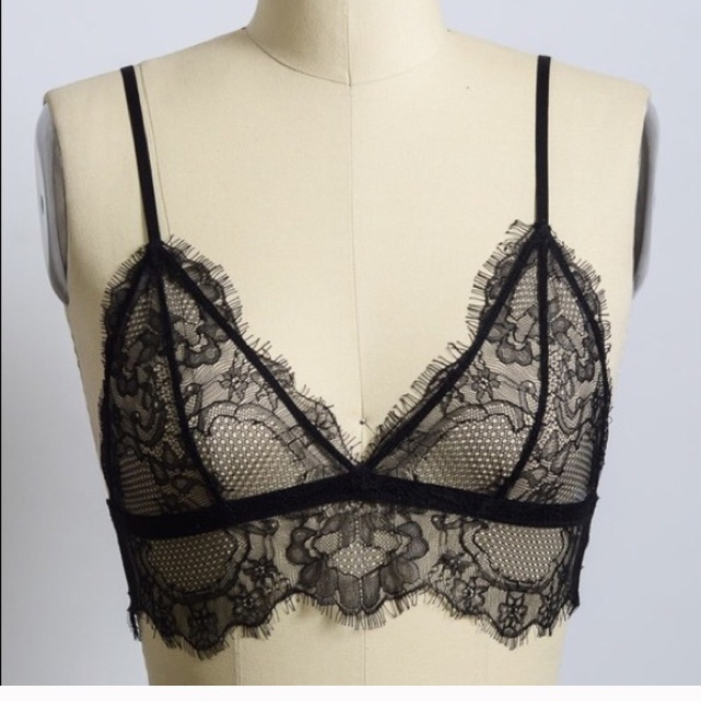 Breathe of Youth sheer bralette 🌹