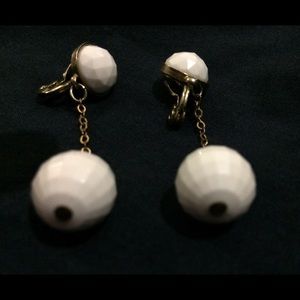 Vintage Monet clipon earrings