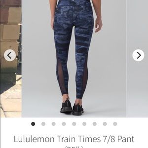 Brand new lululemon size 4 7/8 pant