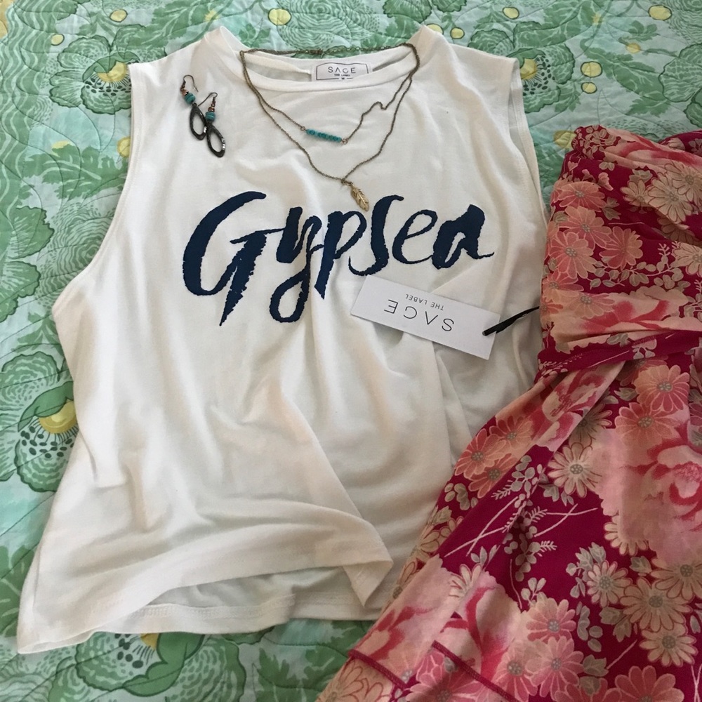 Gypsea crop top!