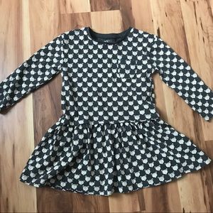 Girls Longsleeve Cotton Dress
