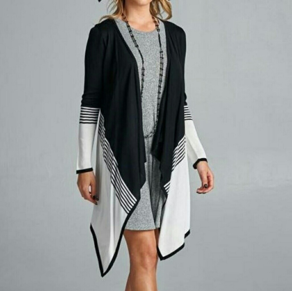 STACCATO Knit Open Cardigan sweater.NWOT! Med