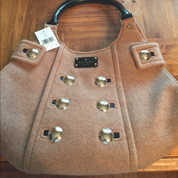 NWT Kate Spade Charlie Purse in Camel. - Picture 1 of 4