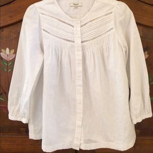 Madewell cotton blouse