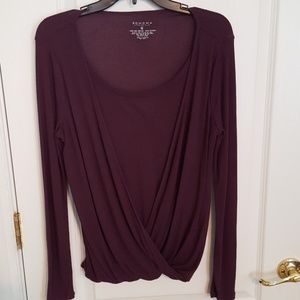 Ladies barely worn long sleeve shirt by Sonoma