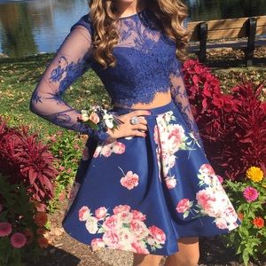 Sherri Hill 2 piece dress