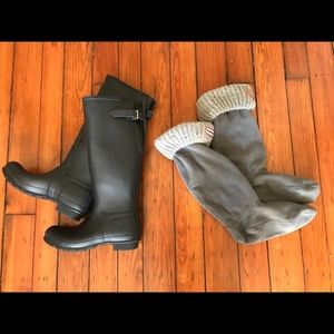 New Hunter Original Back Adjustable Rain Boots