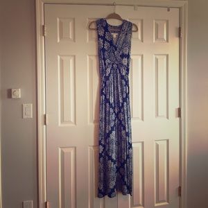 Motherhood Maternity Floral Print Maxi Dress