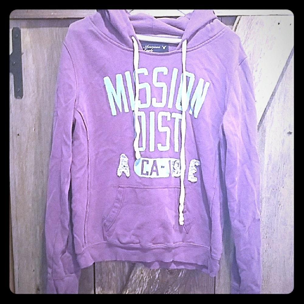 Purple AE hoodie