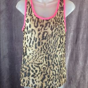 Bongo pink and cheetah top