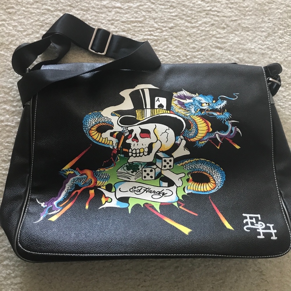 Ed Hardy Messenger Bag
