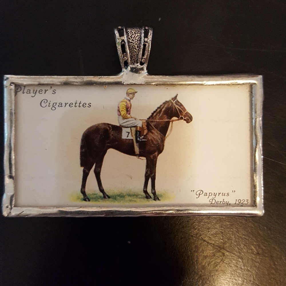 Unique horse pendant