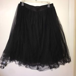 Black skirt