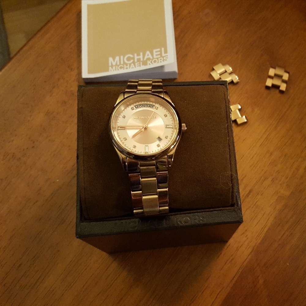 Rose Gold Michael Kors Watch