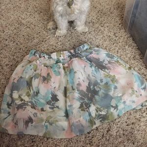 Water color Abercrombie and Fitch skirt
