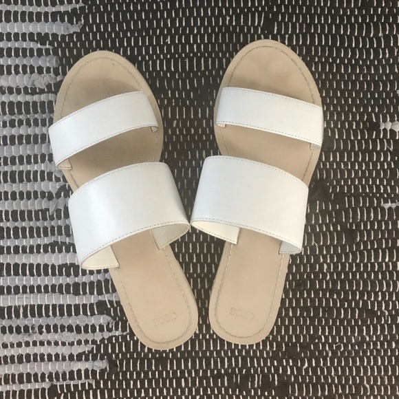 Asos Shoes - White Slide Asos Sandals Size 7.5