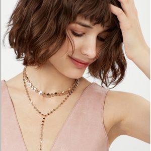 BaubleBar Aimee Layered Y-Chain Necklace