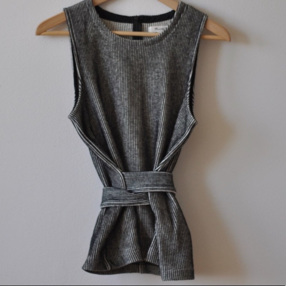 Madewell belted top