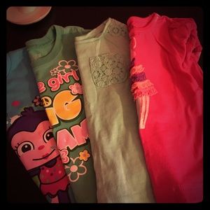 Little girls t-shirt bundle