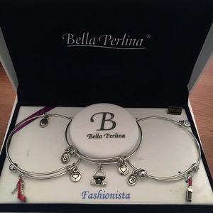 Bella Perlina bangle bracelet set