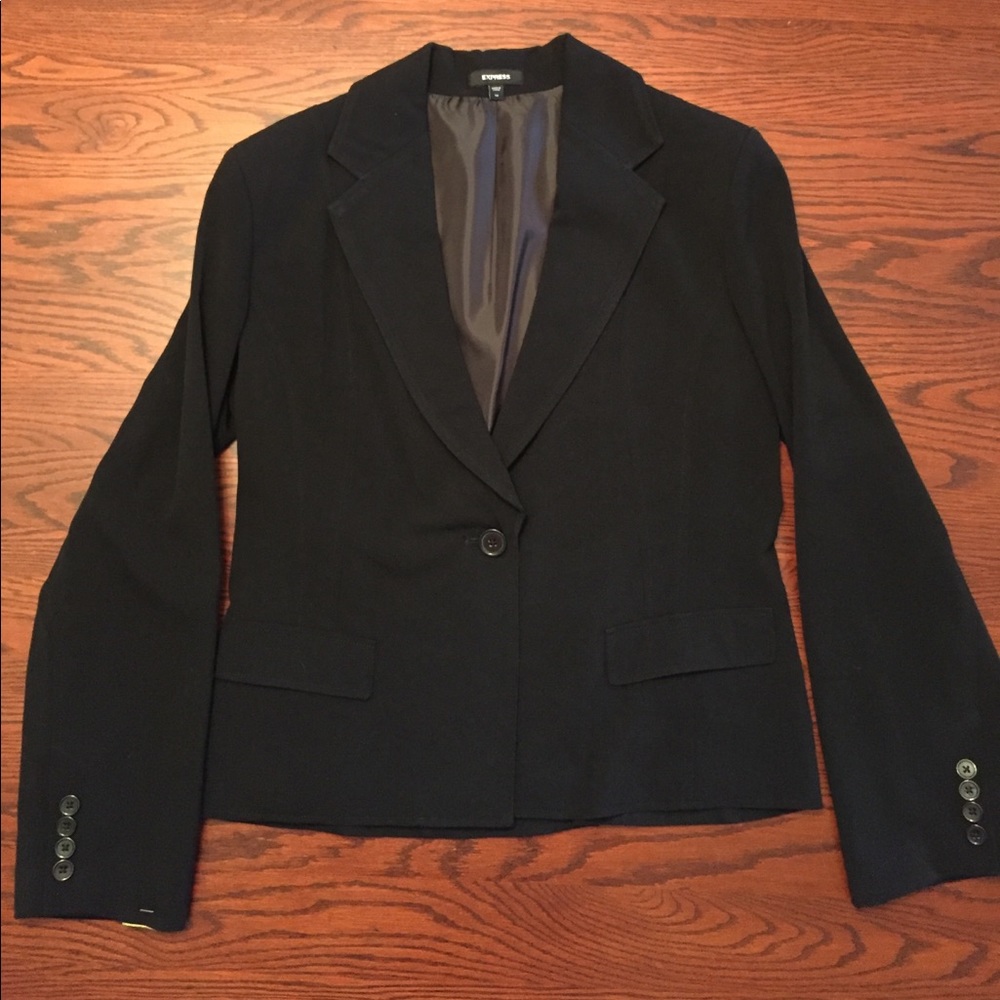 Express black blazer, 10