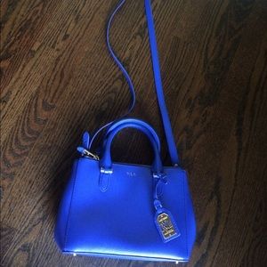 Ralph Lauren Leather Newbury satchel!
