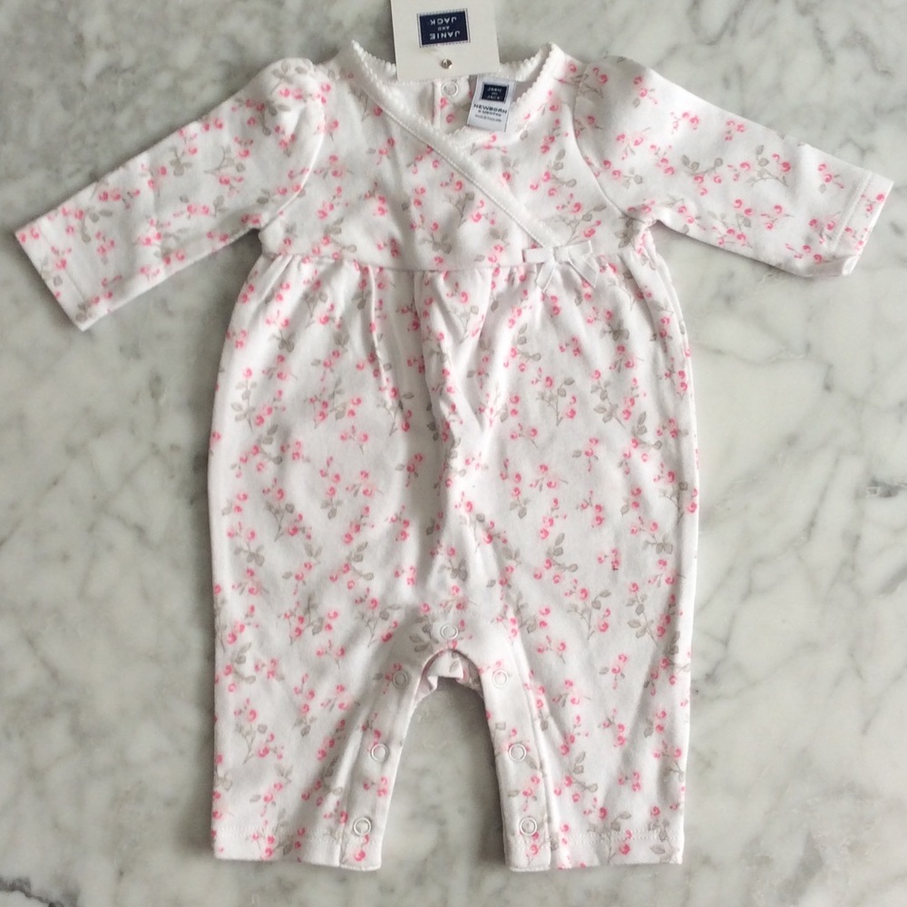 Brand new Janie & Jack Newborn girl outfit