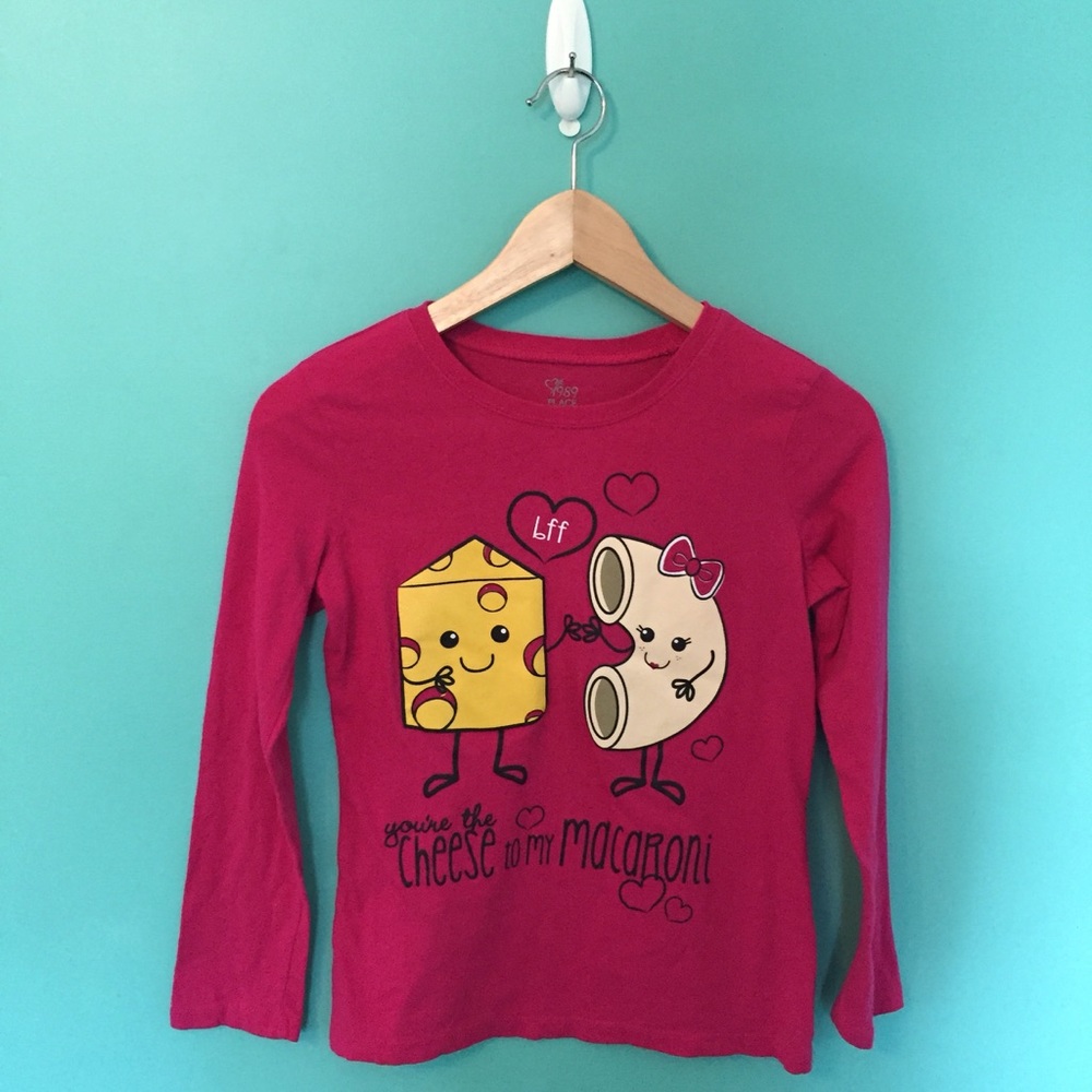 Children's Place Pink Long Sleeved Shirt L 10/12